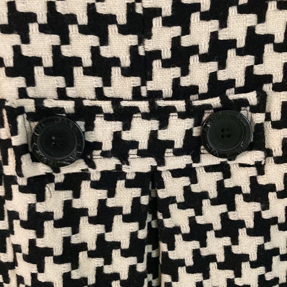 Me Jane S Black/White Button Coat - Picture 11 of 11